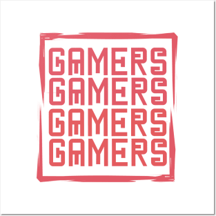 GAMERS Posters and Art